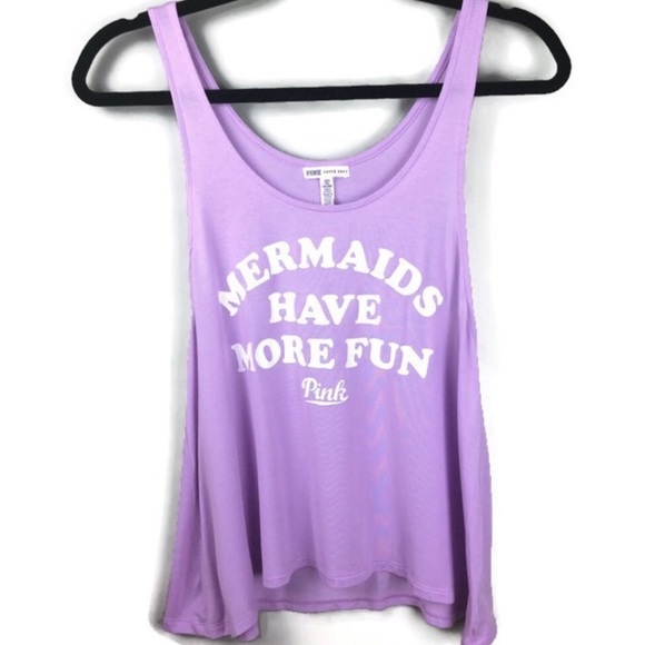 Vs Pink Mermaids have more fun tank top! - Picture 2 of 3